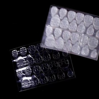 miếng dán móng 24 miếng trong suốt siêu mỏng Có sẵn