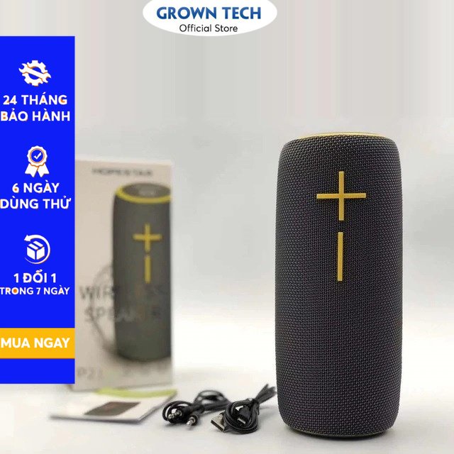 Loa bluetooth mini Growntech Bs 40d nhỏ gọn, chất âm sống động cao cấp, pin trâu, giá rẻ