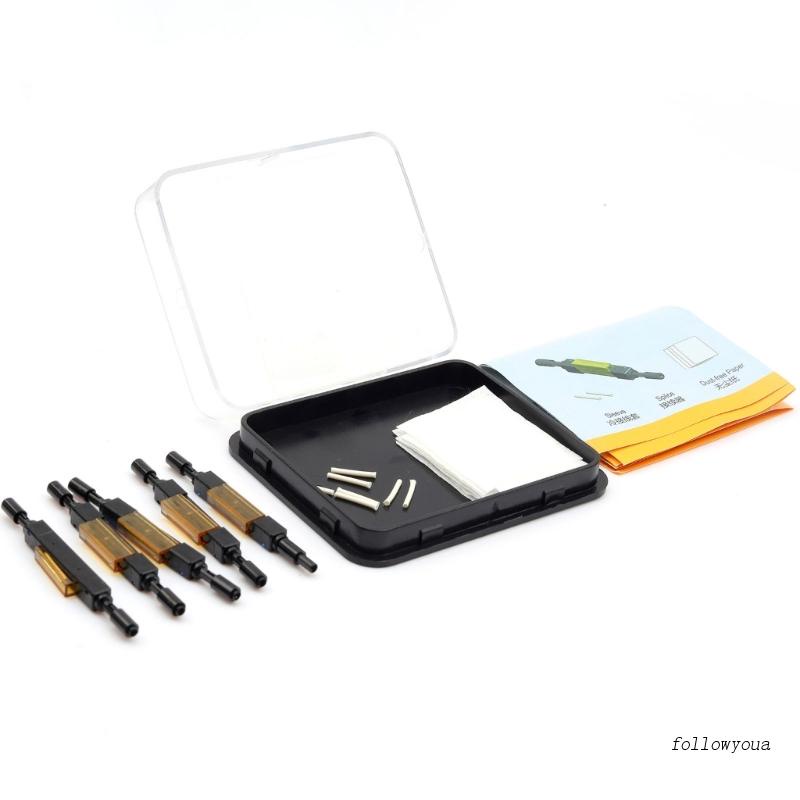 Set 5 Đầu Nối Nhanh Bằng Sợi Quang Dễ Sử Dụng Cho Thợ Điện
