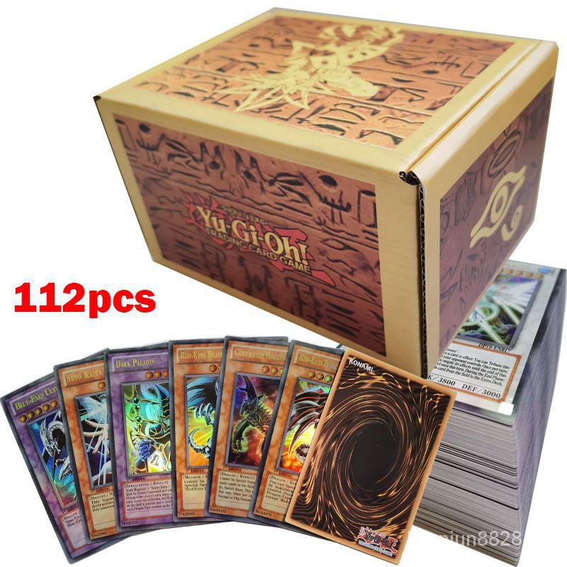 Bộ 112 Nhân Vật Anime Yu-gen-Oh! Bộ Thẻ Bài Ma Thuật Yugioh Thiết Kế Dễ Thương Cho Bé