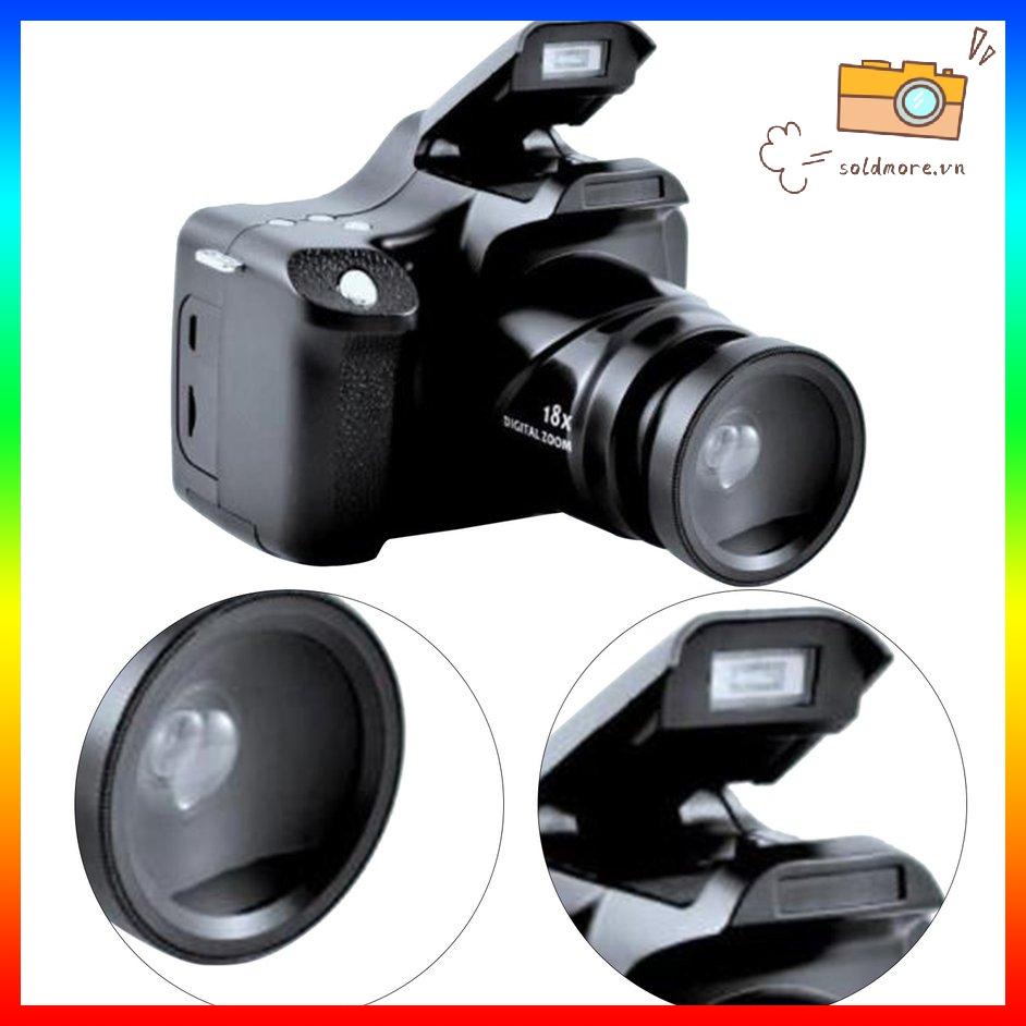 SLR Máy ảnh kỹ thuật số có thể sạc lại Ống kính góc siêu rộng Macro 3.0 inch