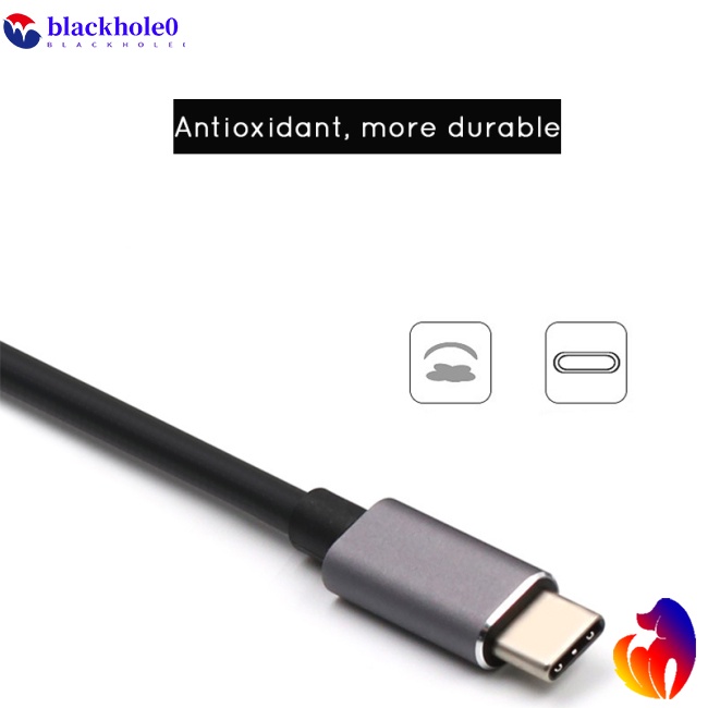 Bộ Chia Cổng Sạc Usb 3.0 Type c Sang Rj45 HD-MI 4k Thunderbolt 3 Usb-c Chất Lượng Cao