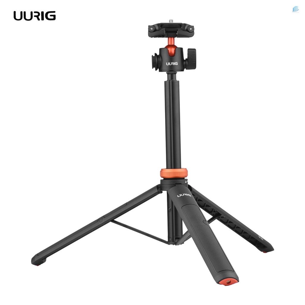 Gậy Selfie UURIG TP-02 Đa Năng Có Giá Đỡ Đầu Bi Linh Hoạt 130cm Max.Height Ốc Vít 1 / 4 Inch Cho Điện Thoại Thông Minh / Máy Ảnh