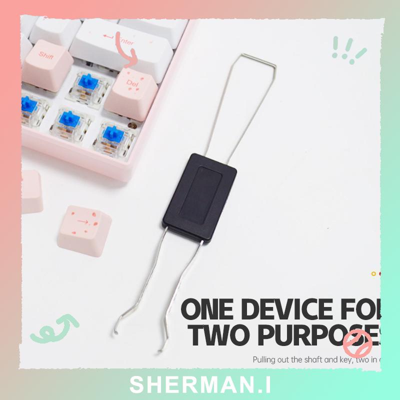 Dụng Cụ Tháo Keycap - Tháo Switch / Nhôm Anode Không Cấn Case 2in1 Tua Vít /Gateron KeyPuller-SN
