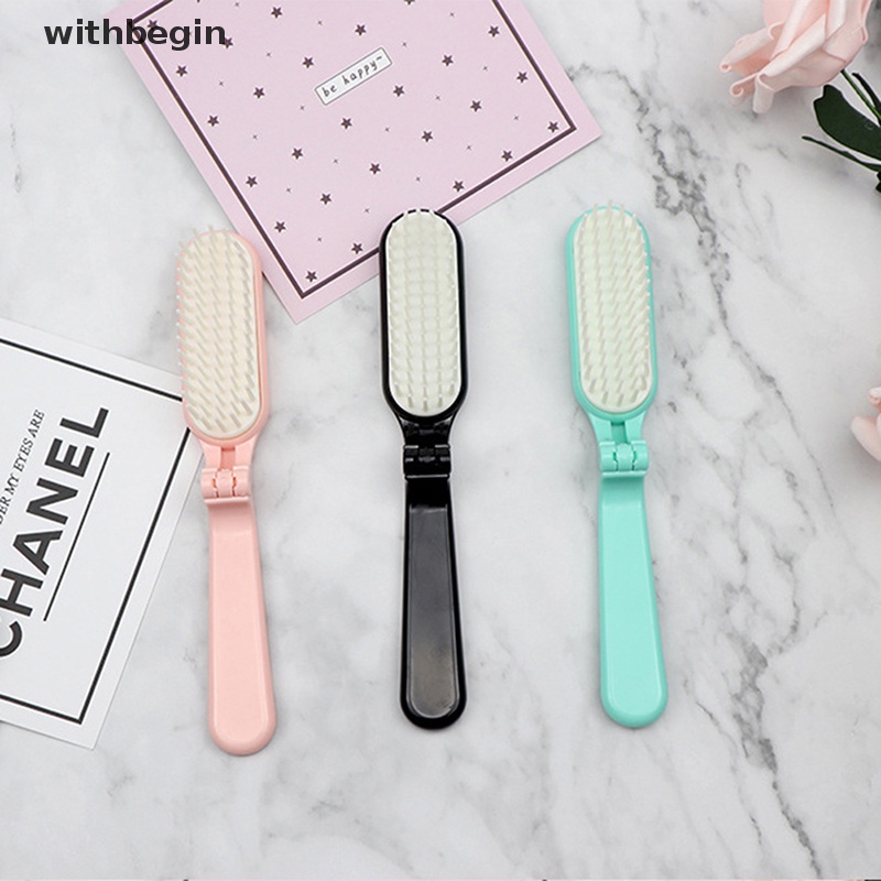 Lược Chải Tóc Có Thể Gập Lại Thiết Kế Nhỏ Gọn Bỏ Túi Tiện Dụng Cho Du Lịch / Tập Gym