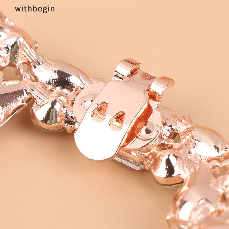 1 Kẹp Đính Đá Trang Trí Giày Cao Gót Cho Cô Dâu