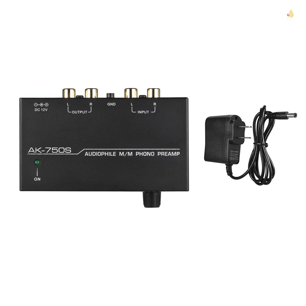 Thiết Bị Khuếch Đại Âm Thanh M / M Phono Preamp Preamp Prea Với Điều Khiển Đầu Vào &amp; Đầu Ra Giao Diện Đầu Ra &amp; Đầu Ra Cho Âm Thanh mynice M / M Phono Preamp Prea