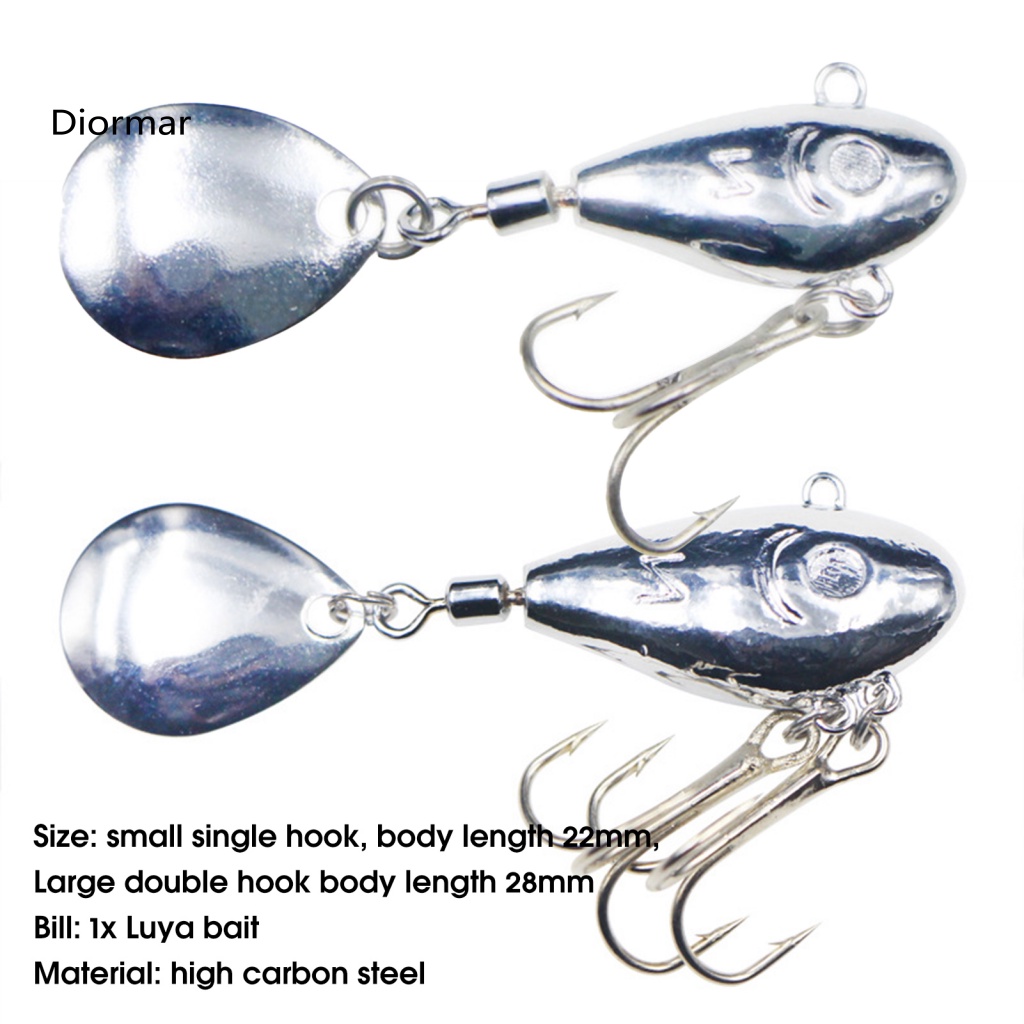 Mồi Câu Cá Nhân Tạo Bằng Thép carbon Cao Cấp 7.5g / 18.5g