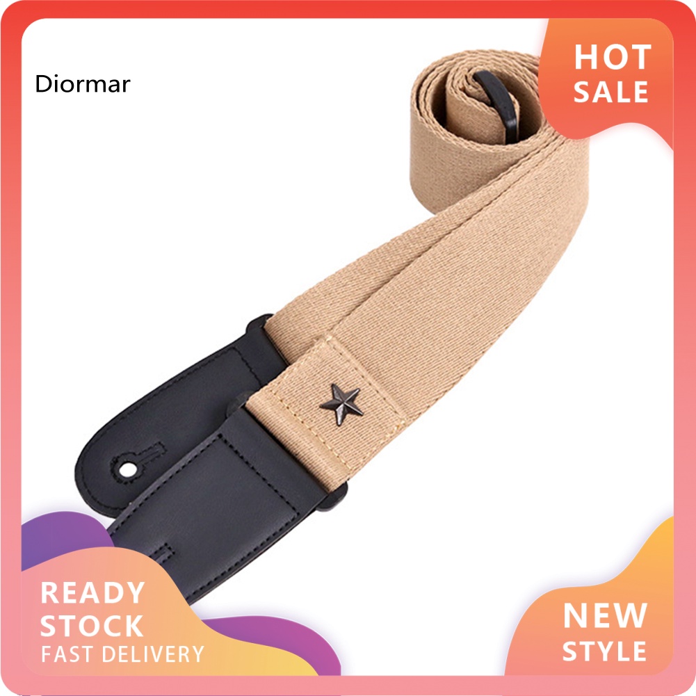 Dây Đeo Giả Da Cotton Có Thể Điều Chỉnh Dành Cho Đàn Guitar Điện