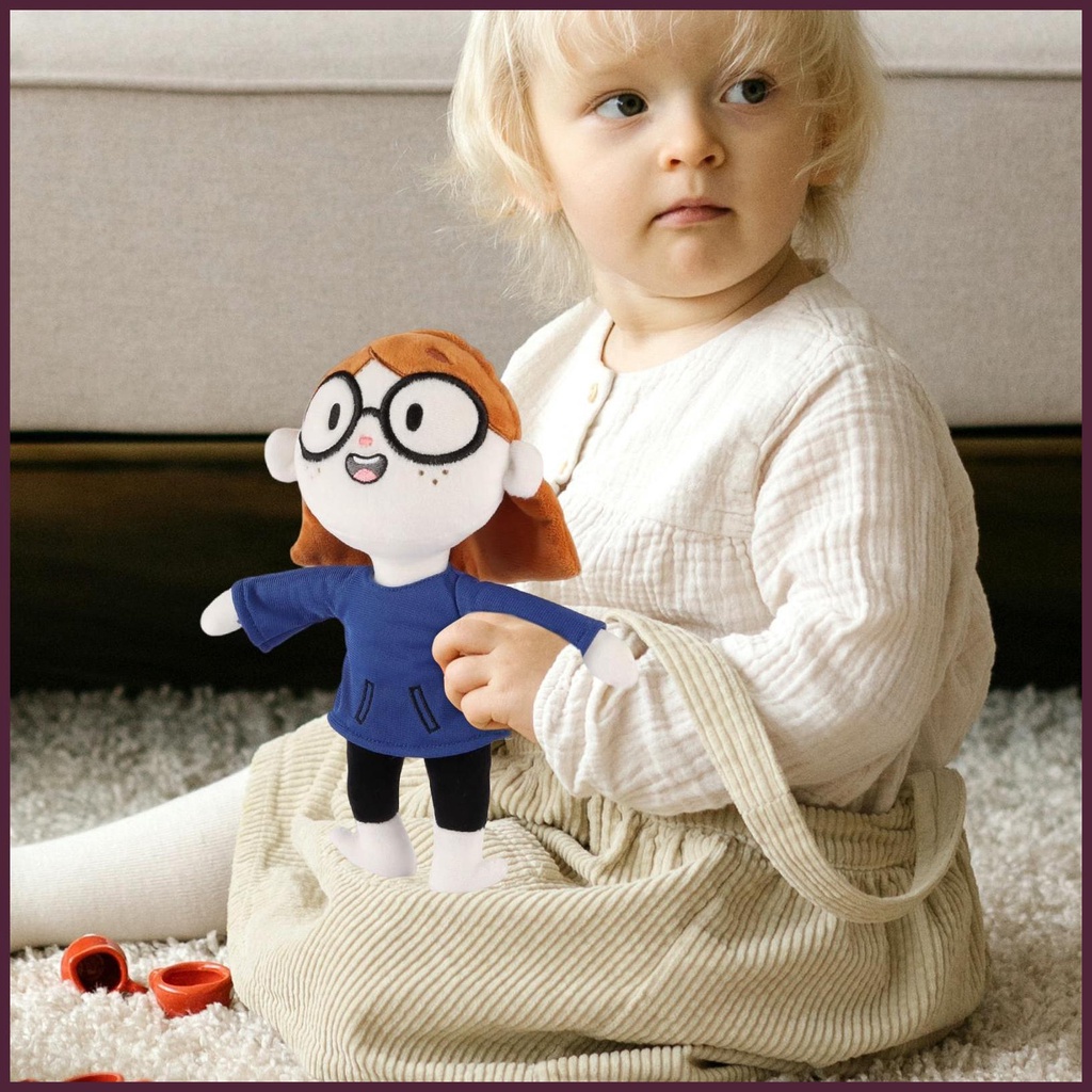 Thú Nhồi Bông Hình Gấu Hoạt Hình Mềm Mại Dễ Thương Chất Lượng Cao