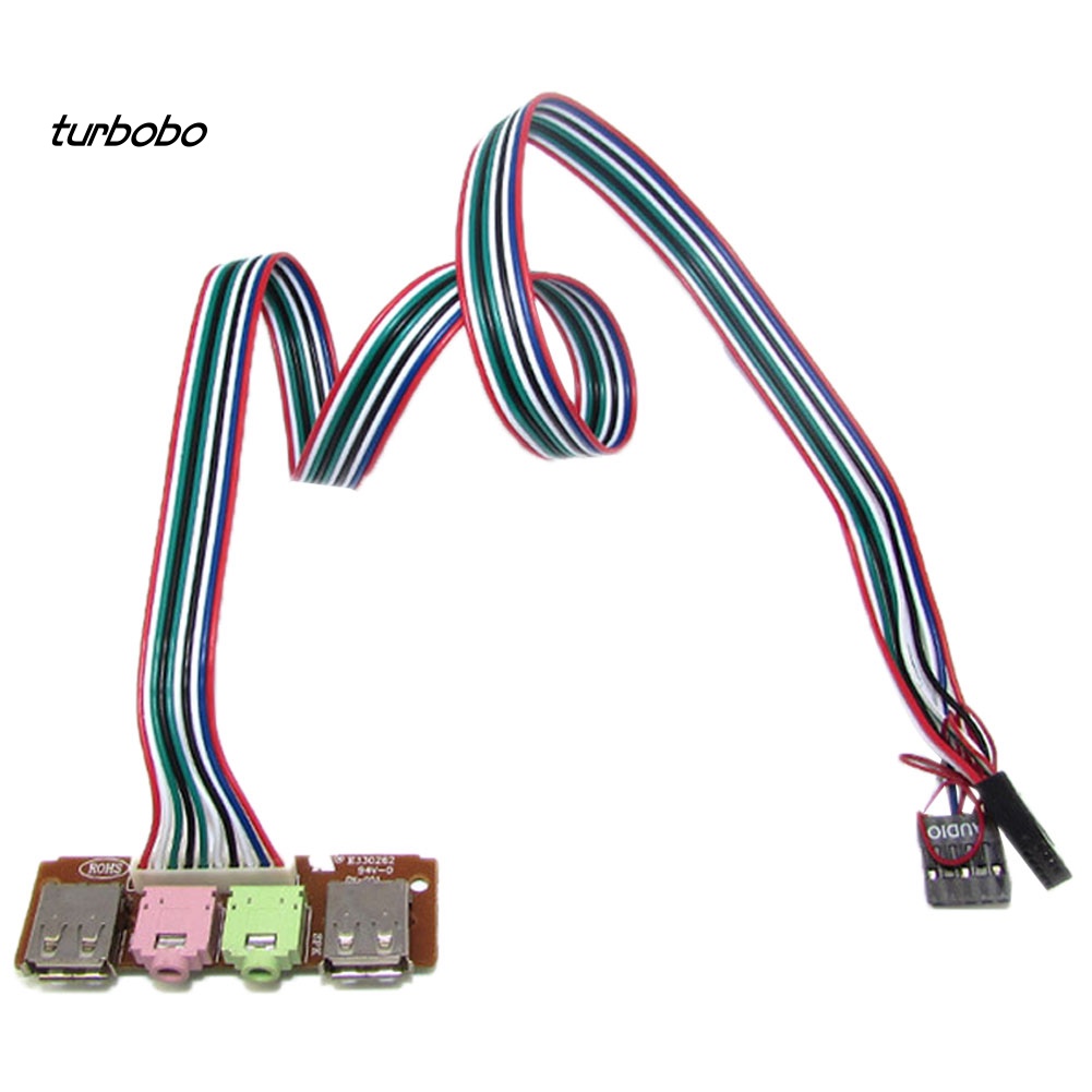 Turbobo Ốp Tai Nghe Kèm Mic Cổng USB 6.8cm Cho Máy Tính