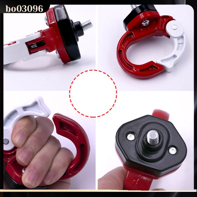 Giá Đỡ Móc Treo Mũ Bảo Hiểm Bằng Hợp Kim Nhôm Đa Năng Tiện Dụng Cho Xe Đạp / Xe Máy