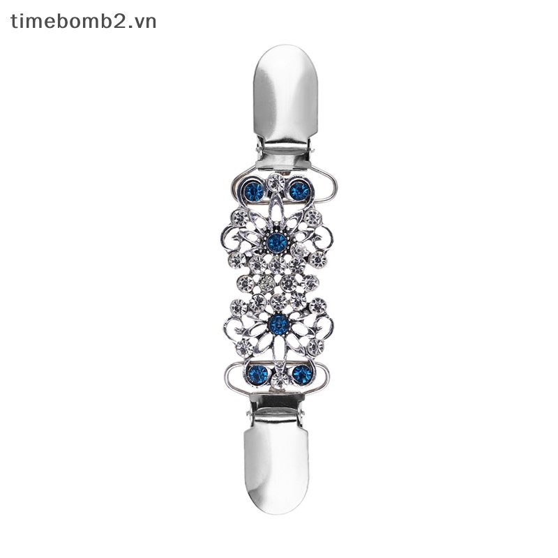 {Timebomb} Kẹp Cài Áo Cardigan Sweater / Khăn Choàng Cổ Hình Chú Vịt Cho Nữ