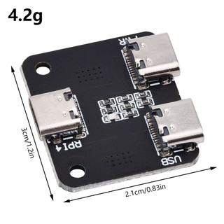 Bộ chia nguồn Pcbfun Bộ phân phối điện cho Raspberry Pi 4 Usb Mô-đun một trong hai / hai trong ba Type-c