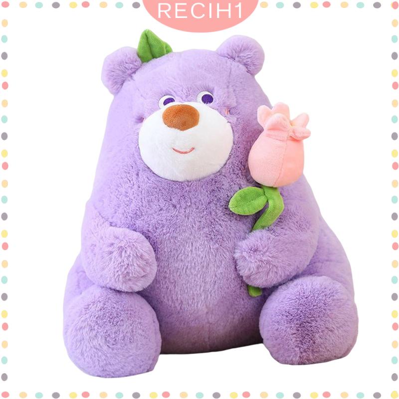 Thú Nhồi Bông Hình Gấu Mềm Mại Đáng Yêu Cho Bé