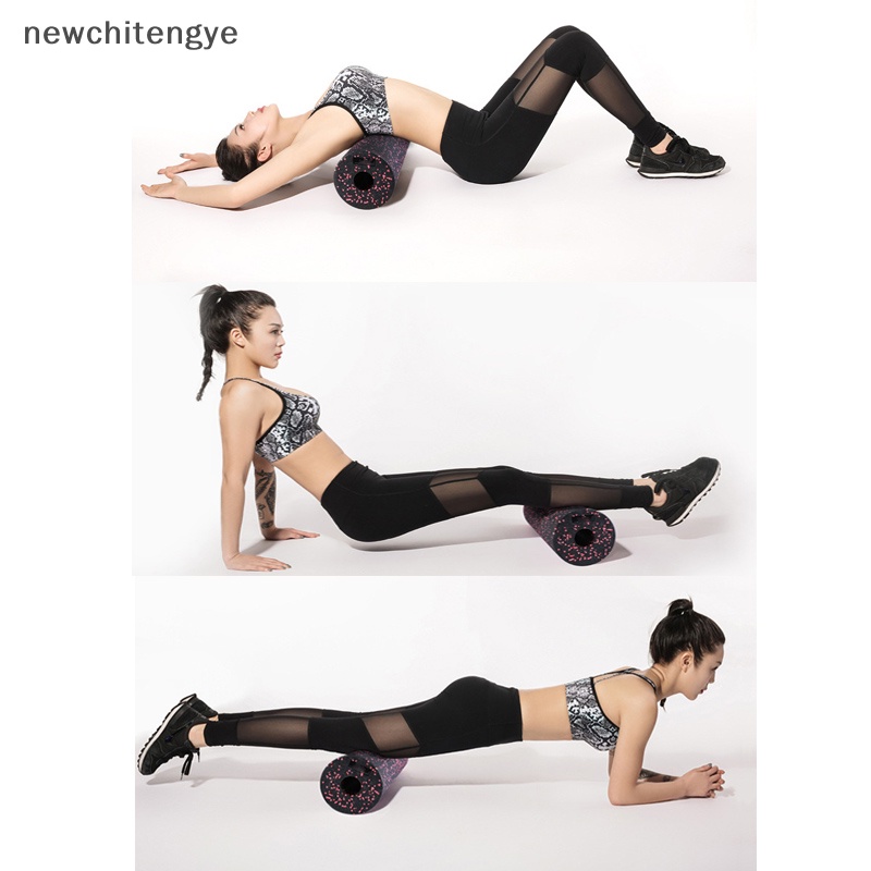 Bộ Dụng Cụ Tập Yoga Gồm Bóng Lăn Và Bóng Xốp Hình Đậu Phộng Mật Độ Cao