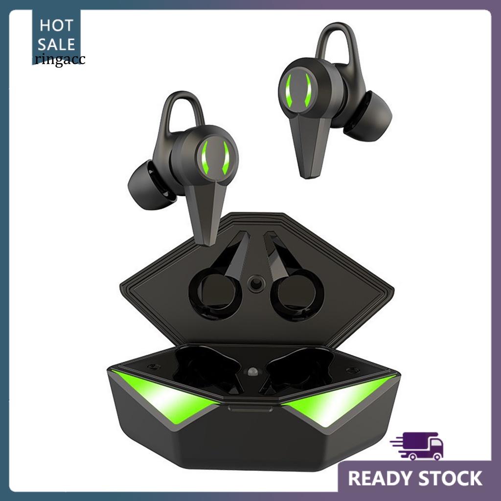 Tai Nghe Bluetooth 5.1 Không Dây RGA K10 Có Đèn LED Dùng Để Chơi Game