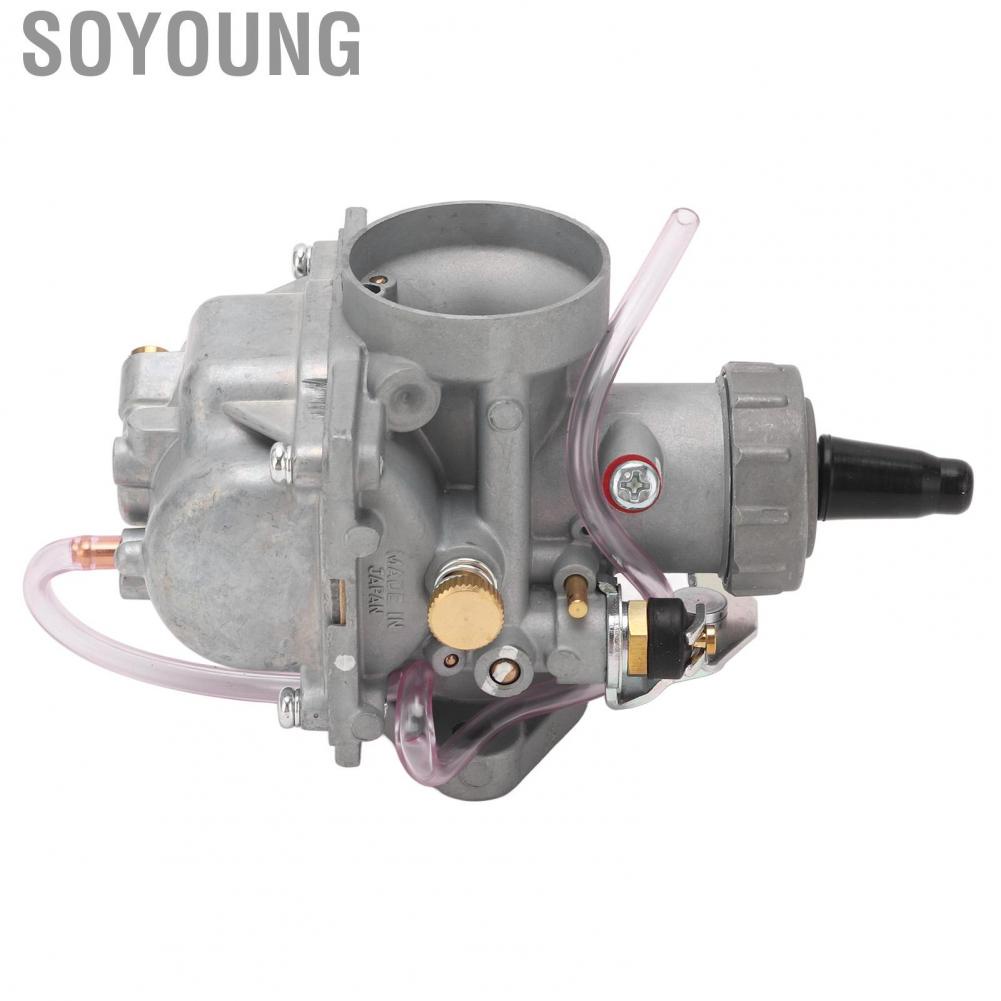 Soyoung Motorcycle Carb  24.5mm Outlet ID Motorcycle Carburetor 40mm Inlet ID  for Motorbike