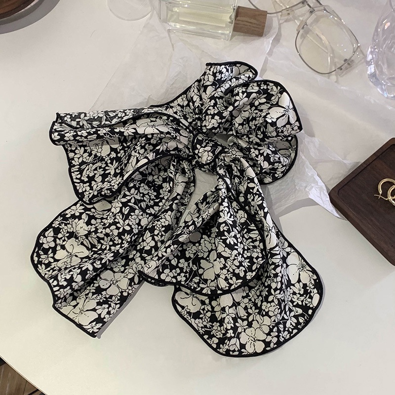 Dây Cột Tóc Cao Su Hình Nơ Lớn Phong Cách Hàn Quốc Cho Nữ