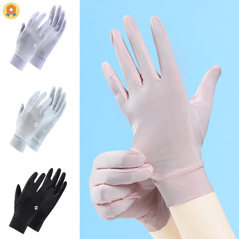 1 Đôi Găng Tay Nylon Năm Ngón Chống Trượt Thoáng Khí HYJP2