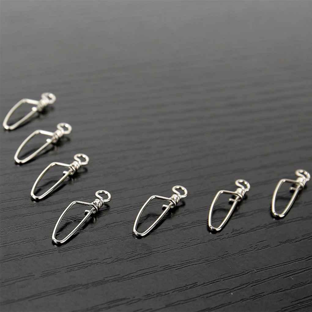 Set 100 Khuyên Nối Câu Cá Bằng Thép Không Gỉ