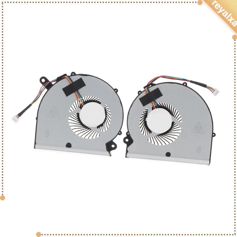 Set 2 Quạt Tản Nhiệt CPU GPU Dành Cho Laptop Aero14 RP64
