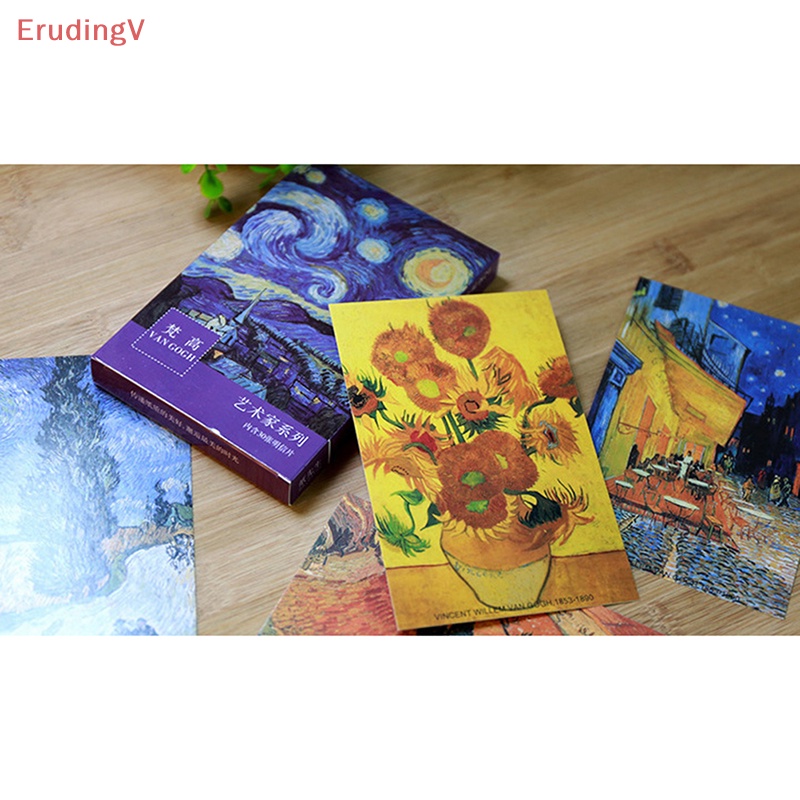Set 30 Tấm Bưu Thiếp Van Gogh Cổ Điển
