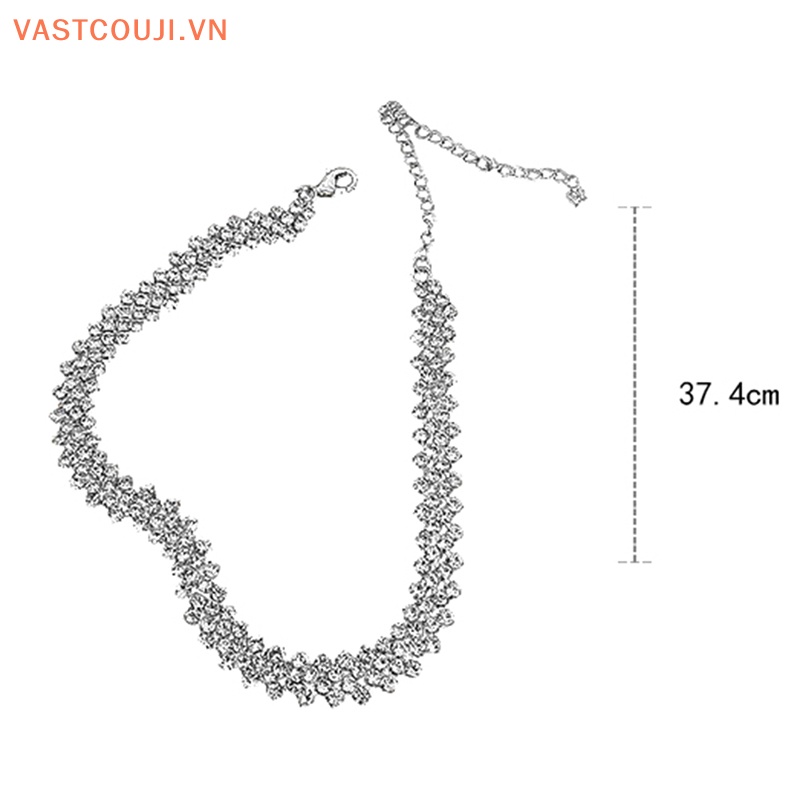 Vòng Cổ Choker Đính Đá Thời Trang Dành Cho Nữ
