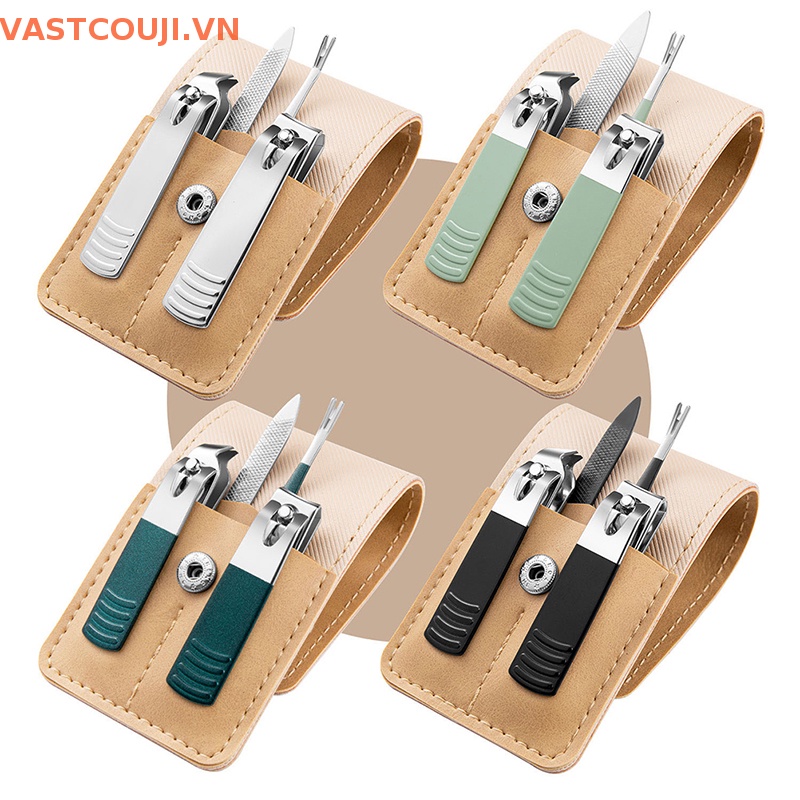 Bộ 4 Dụng Cụ Chăm Sóc Móng Tay Bằng Thép Không Gỉ Tiện Dụng