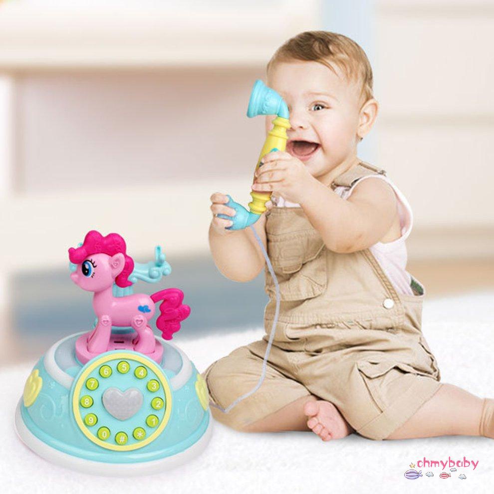 [Trong kho] Chất Lượng Cao Retro Điện Thoại Giáo Dục Sớm Truyện Máy Đa Chế Độ Mô Phỏng Đồ Chơi Bé Gái [P/19]