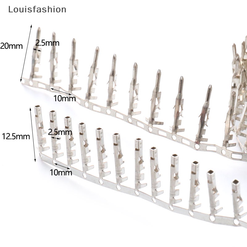 Louisfashion 100pc 4.2mm 5557/5559 Series Male Female Terminal Pin For PC ATX/PCI-E/EPS Power YTH