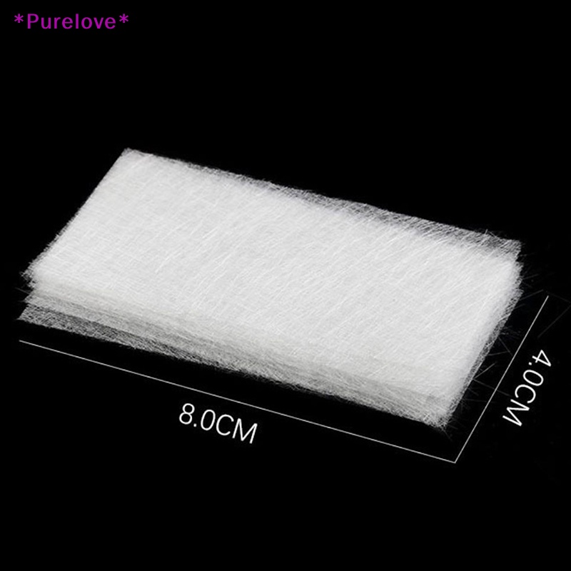 Set 10 / 20 Sợi Thủy Tinh Lụa Không Dệt Chuyên Dụng Nối Dài Móng Tay Mới