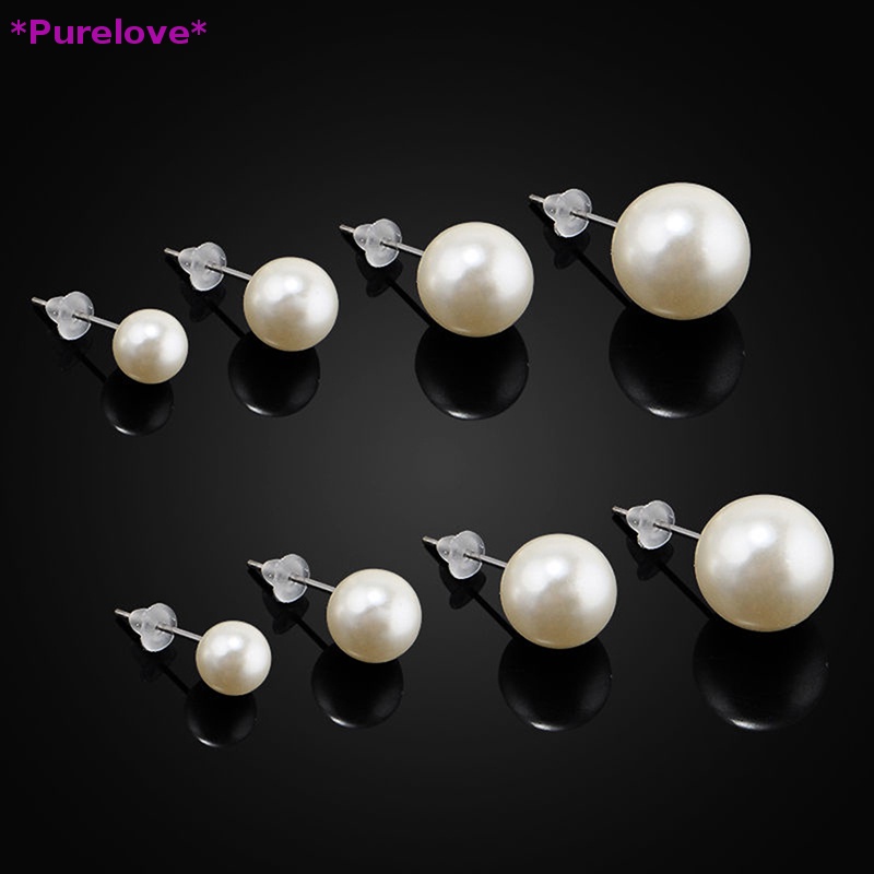 Set 12 Đôi Bông Tai Ngọc Trai Giả Thời Trang Cho Nữ Mới