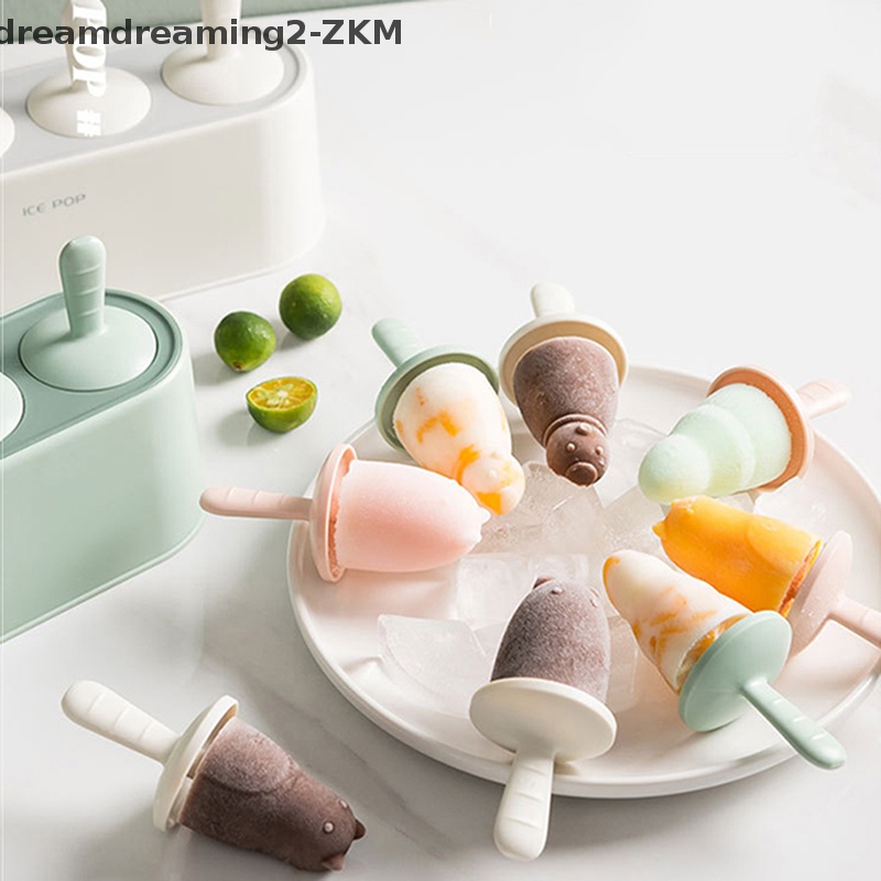 Khuôn Làm Kem Que DIY Tiện Dụng