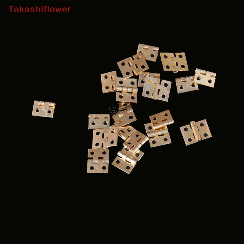 Set 20 Bản Lề Mini Bằng Đồng Thau Dùng Để Trang Trí Hộp Trang Sức