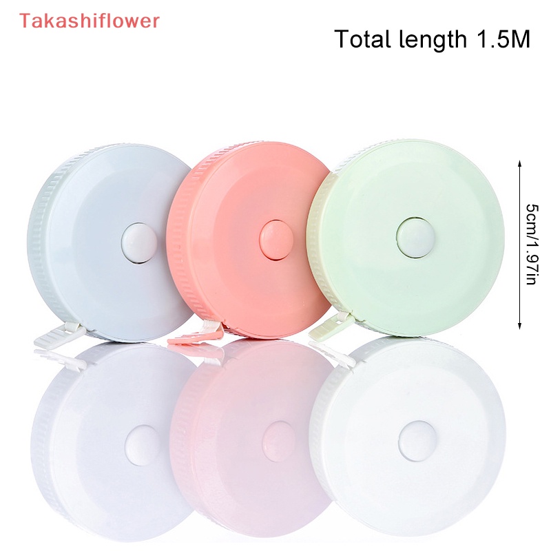 Set 2 Thước Dây Mềm Dài 1.5M Linh Hoạt Dùng Để Đo Lường May Vá