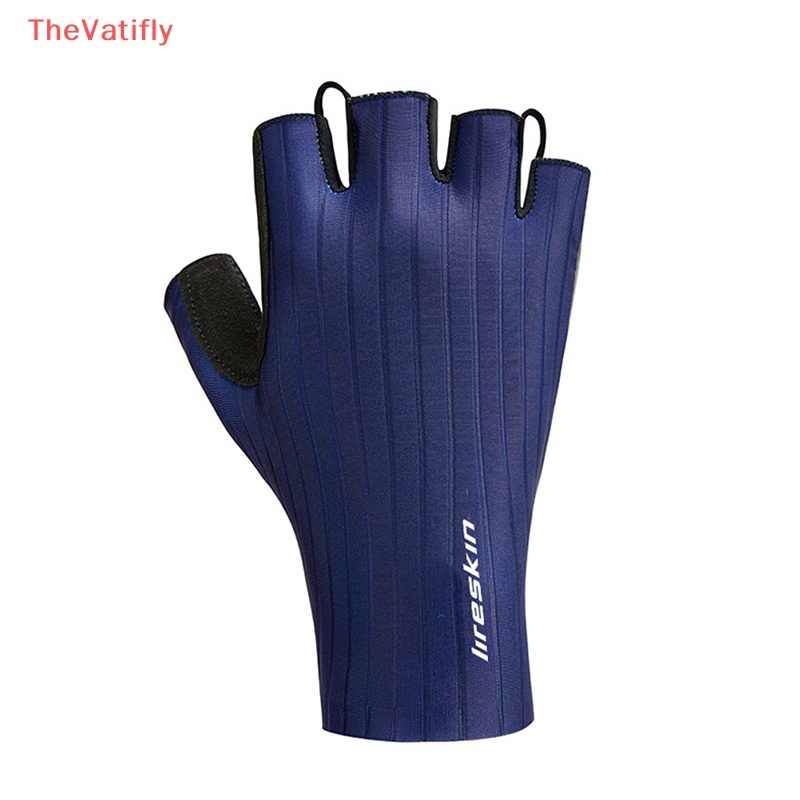 Găng Tay Đạp Xe Nửa Ngón Mềm Mại Thoáng Khí Chống Trượt Chống Sốc