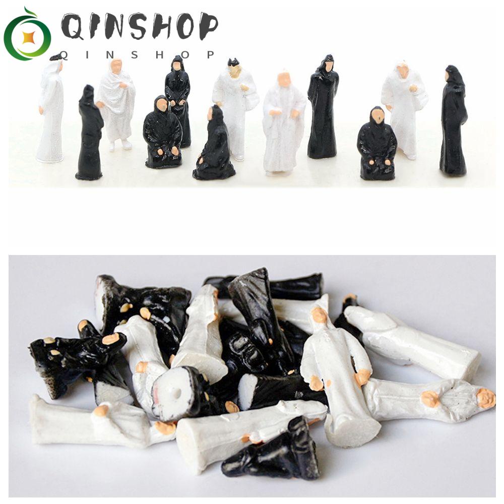 Set 10 Mô Hình Ngôi Nhà Bằng Nhựa Dùng Trang Trí Tiểu Cảnh DIY