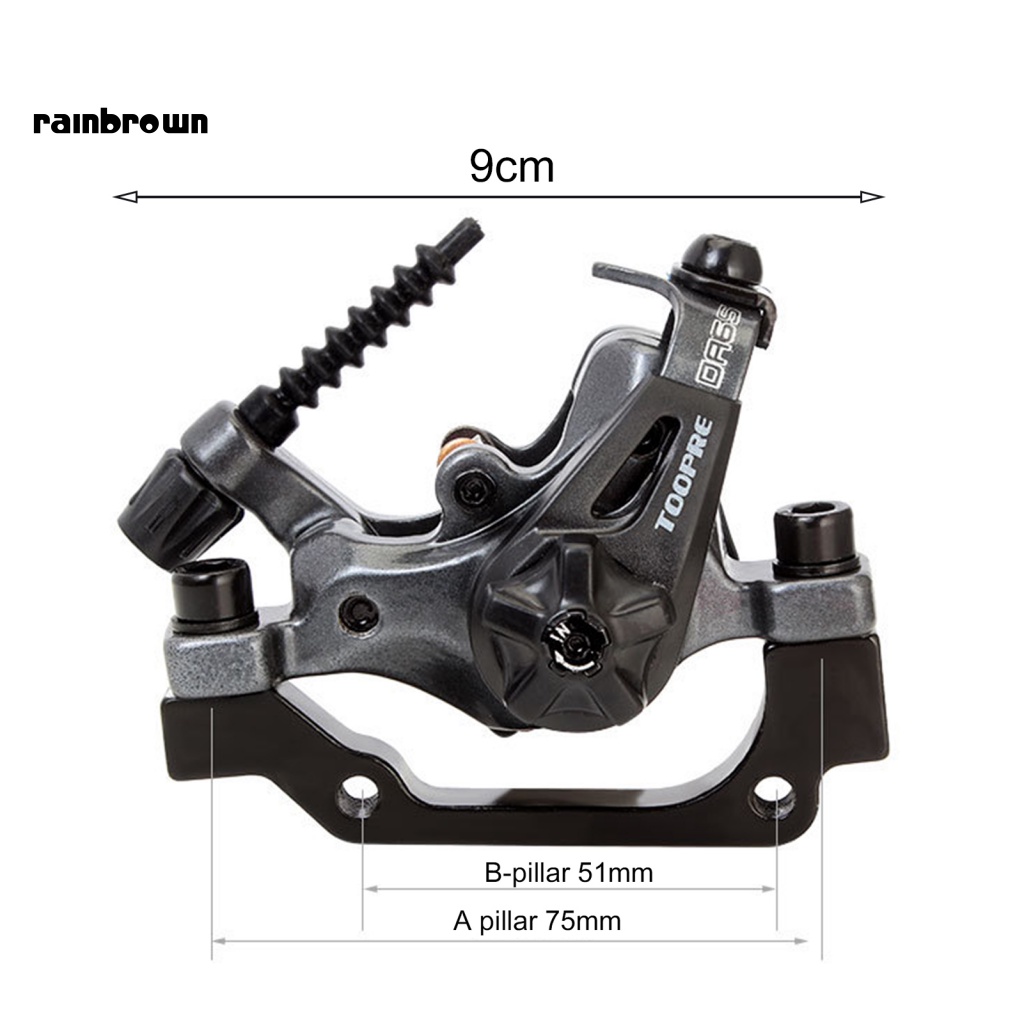 1 Bộ Kẹp Phanh Đĩa Trọng Lượng Nhẹ Cho Xe Đạp Điện