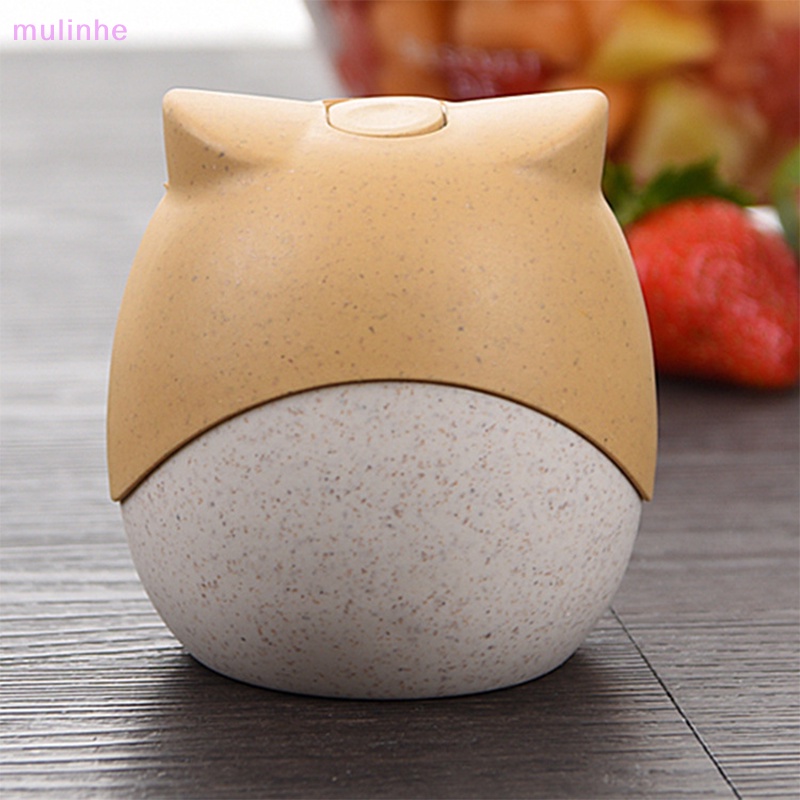 Hộp Đựng Tăm Xỉa Răng Hình Chim Cú Dễ Thương Thân Thiện Với Môi Trường