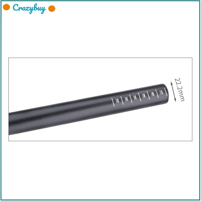 Cr Tay Cầm Chữ U Tăng Chiều Cao 25.4 X 580Mm Bằng Hợp Kim Nhôm Cho Xe Đạp Brompton