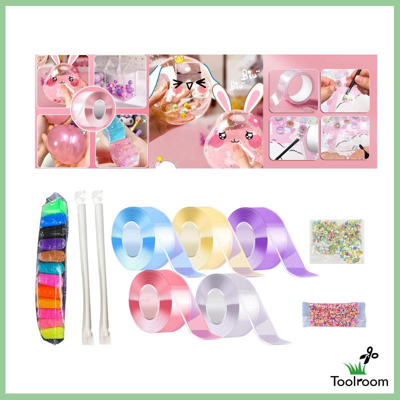 Set 5 Cuộn Băng Dính Đồ Chơi DIY Dành Cho Trẻ Em Và Người Lớn