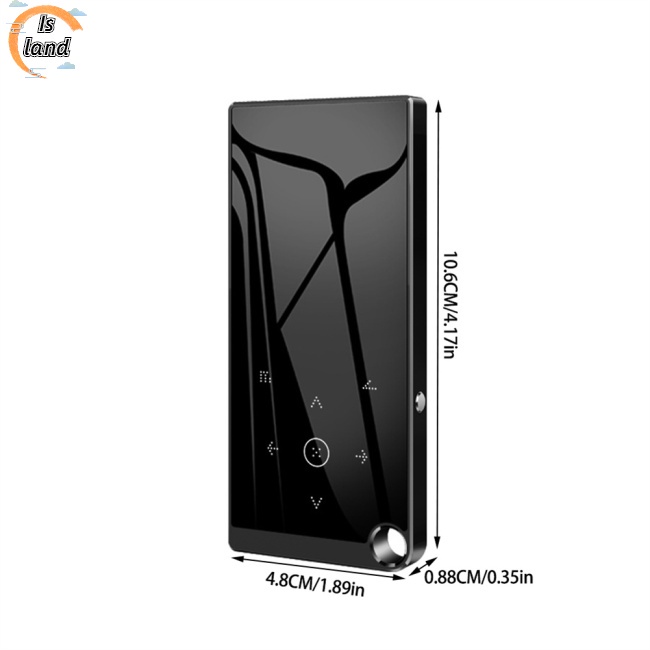 Máy Nghe Nhạc Mp3 Màn Hình 2.4-inch Hifi FM / Ebook / Máy Ghi Âm / MP4 Bluetooth 5.0 Và Phụ Kiện