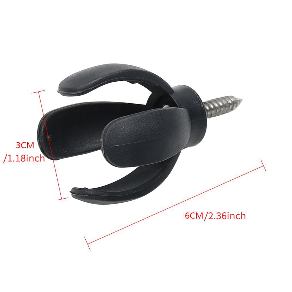 Dụng Cụ Nhặt Bóng Golf Ổn Định Thiết Kế 4 Khúc Bằng Nhựa Kèm Ốc Vít Lắp Đặt Hiệu Quả