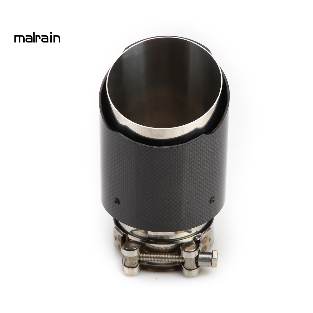 Ống Xả Khí Bằng Sợi Carbon 75mm Thay Thế Chuyên Dụng Cho Xe Hơi