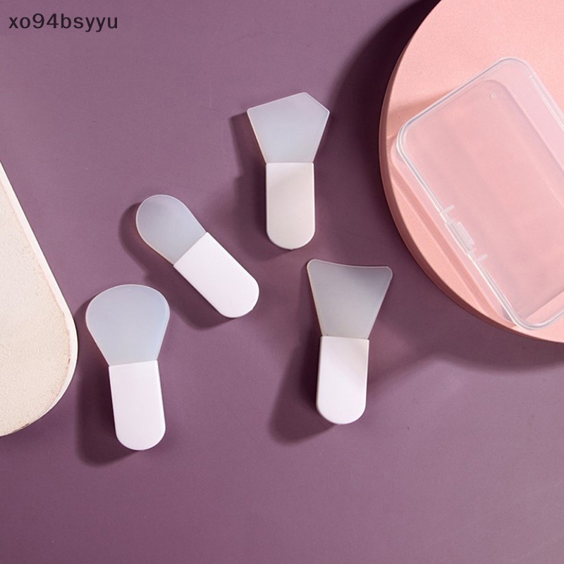 Set 3 Cọ Silicon Trộn Mặt Nạ Bùn Trang Điểm Làm Đẹp Tiện Dụng Xo94Bsyu