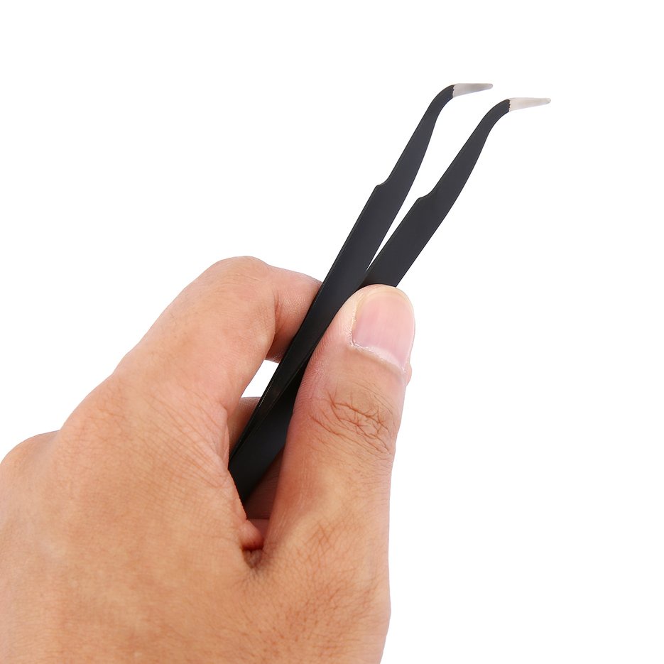 6pcs/set Resists Corrosion Anti-static Tweezers For Repairing Electronic Tools