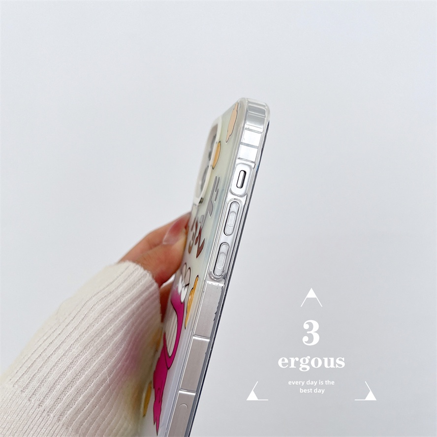 Ốp Điện Thoại Mềm Chống Sốc Màu Gradient Cho IPhone 14 13 12 11 Pro Max SE2020 X XR Xs Max 7 8 Plus