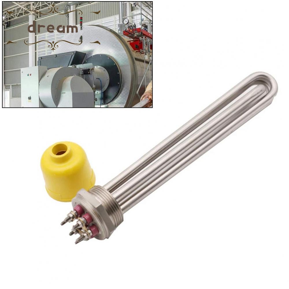 【DREAMLIFE】Heating Pipe Accessories Replacement 1 Set 230V <0.5 MA. Stainless Steel