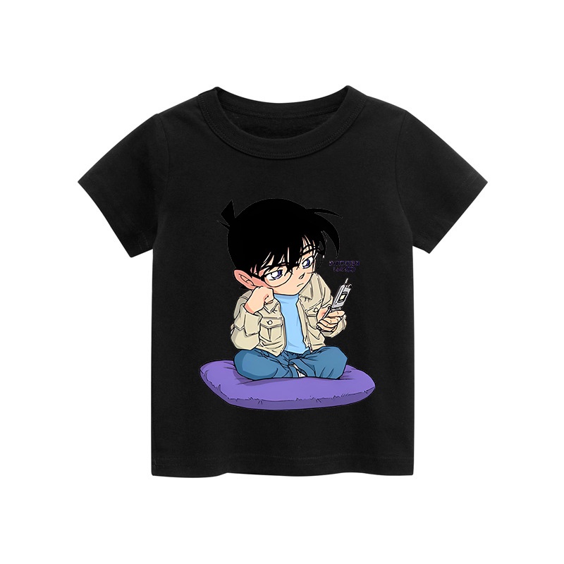 Áo thun trẻ em CONAN 2 , 8 màu áo, đầy đủ size có big size, MÀU KHÁC NHẮN TIN SHOP